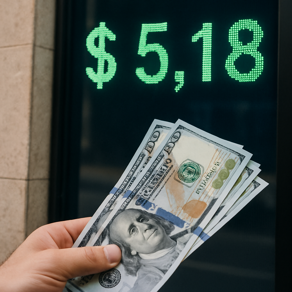 Dólar atinge R$ 5,18, maior alta desde março; o que isso significa?