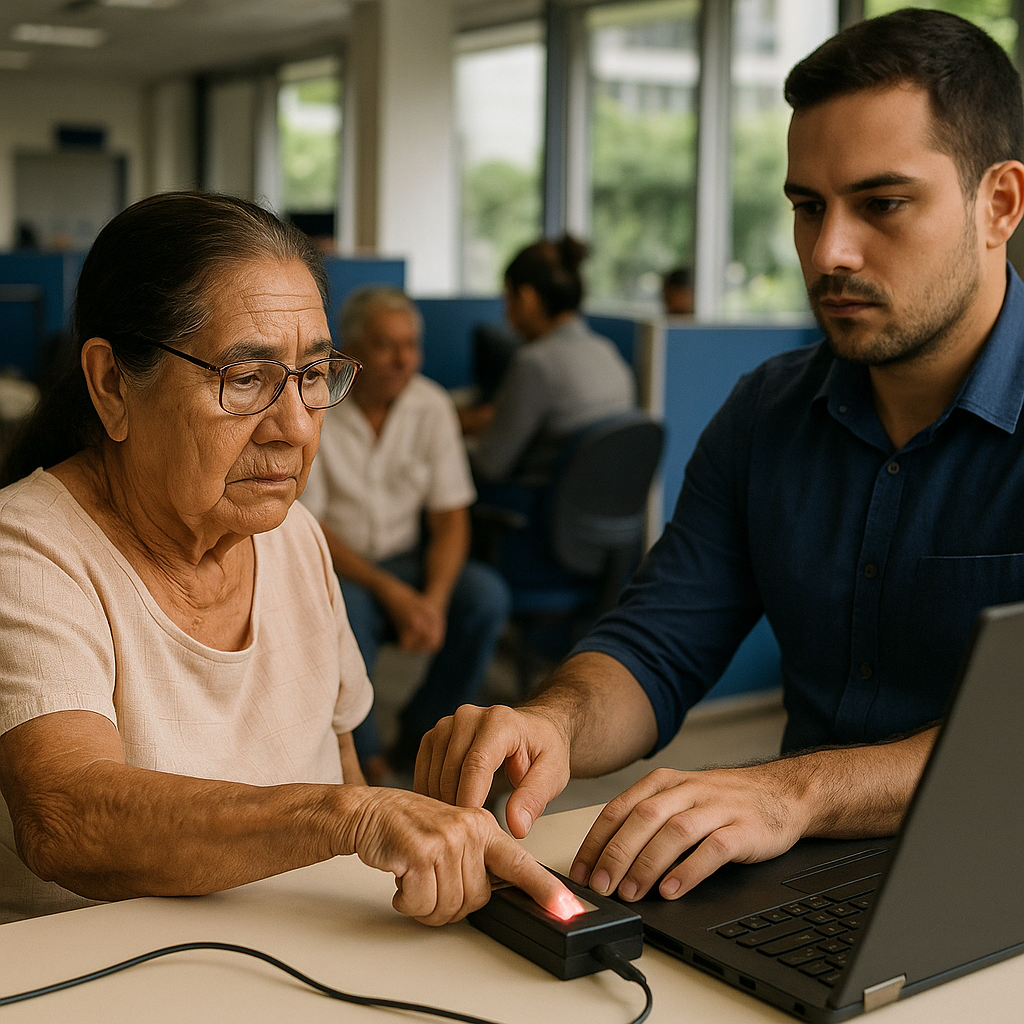 INSS aumenta exigência de biometria para benefícios a partir de 2025