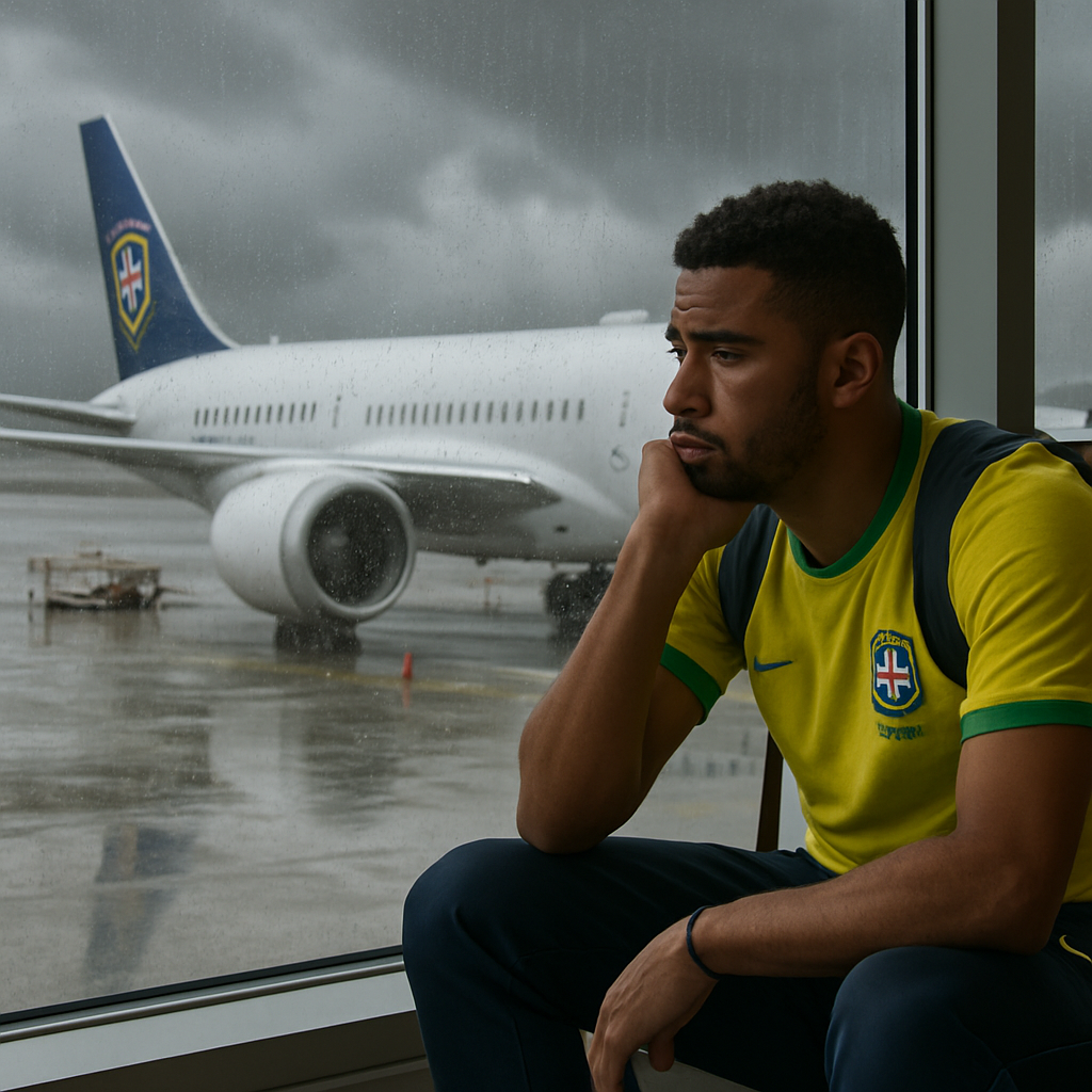 Seleção Brasileira Enfrenta Atrasos em Voo Rumo a Miami para Jogo