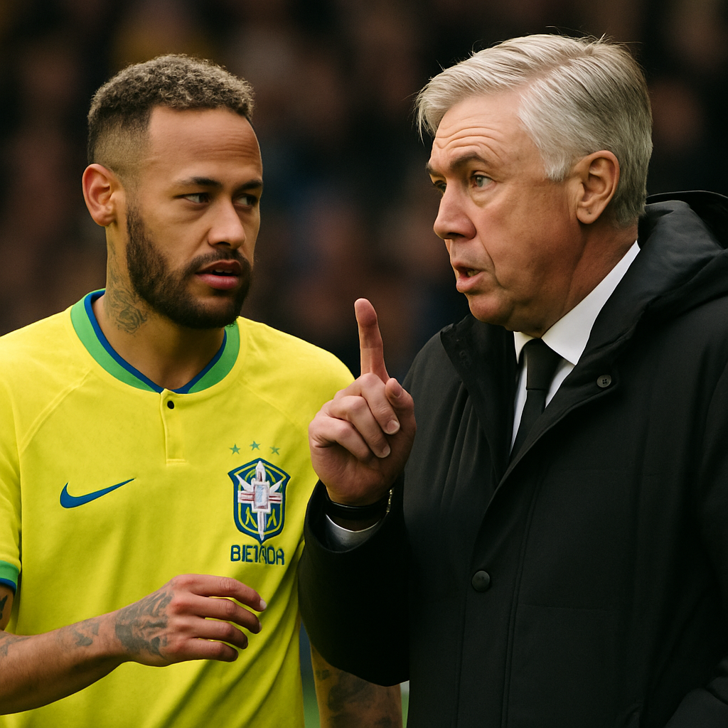 Ancelotti confirma: Neymar pode voltar contra a Escócia na Copa