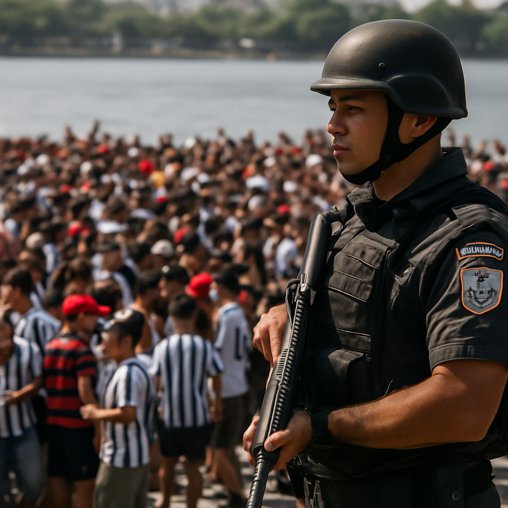 Rio de Janeiro intensifica segurança para jogo Brasil x Escócia na Copa 2026