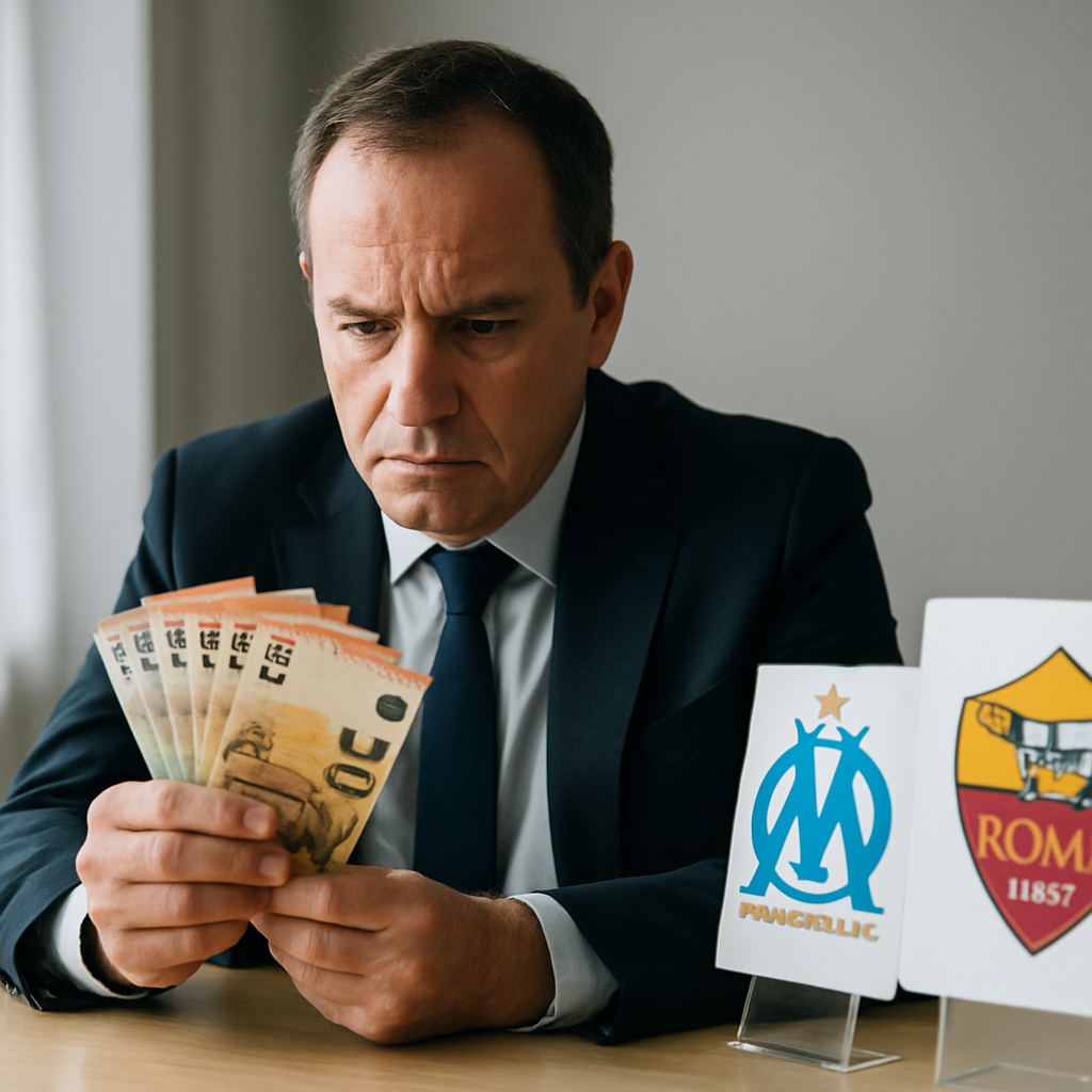 Uefa impõe multas ao Olympique de Marselha e Roma por irregularidades financeiras