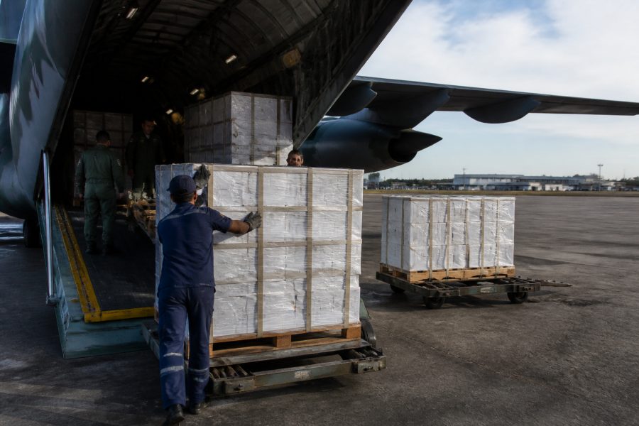 Brasil envia apoio humanitário à Venezuela com 5 toneladas de insumos