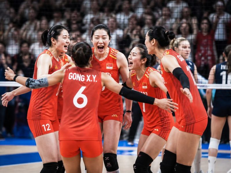 China surpreende e avança às semifinais da Liga das Nações de Vôlei Feminino