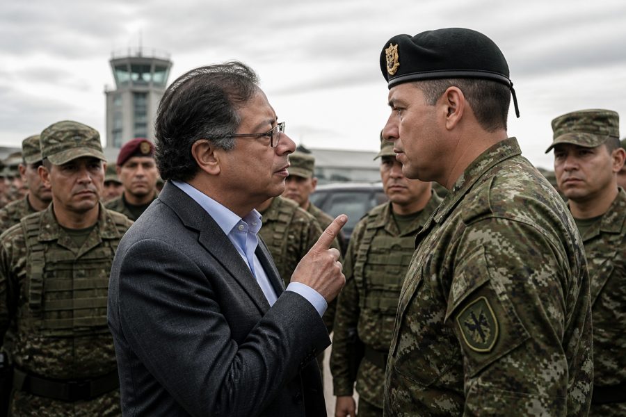 Colômbia: Petro proíbe posse de novo presidente em base militar