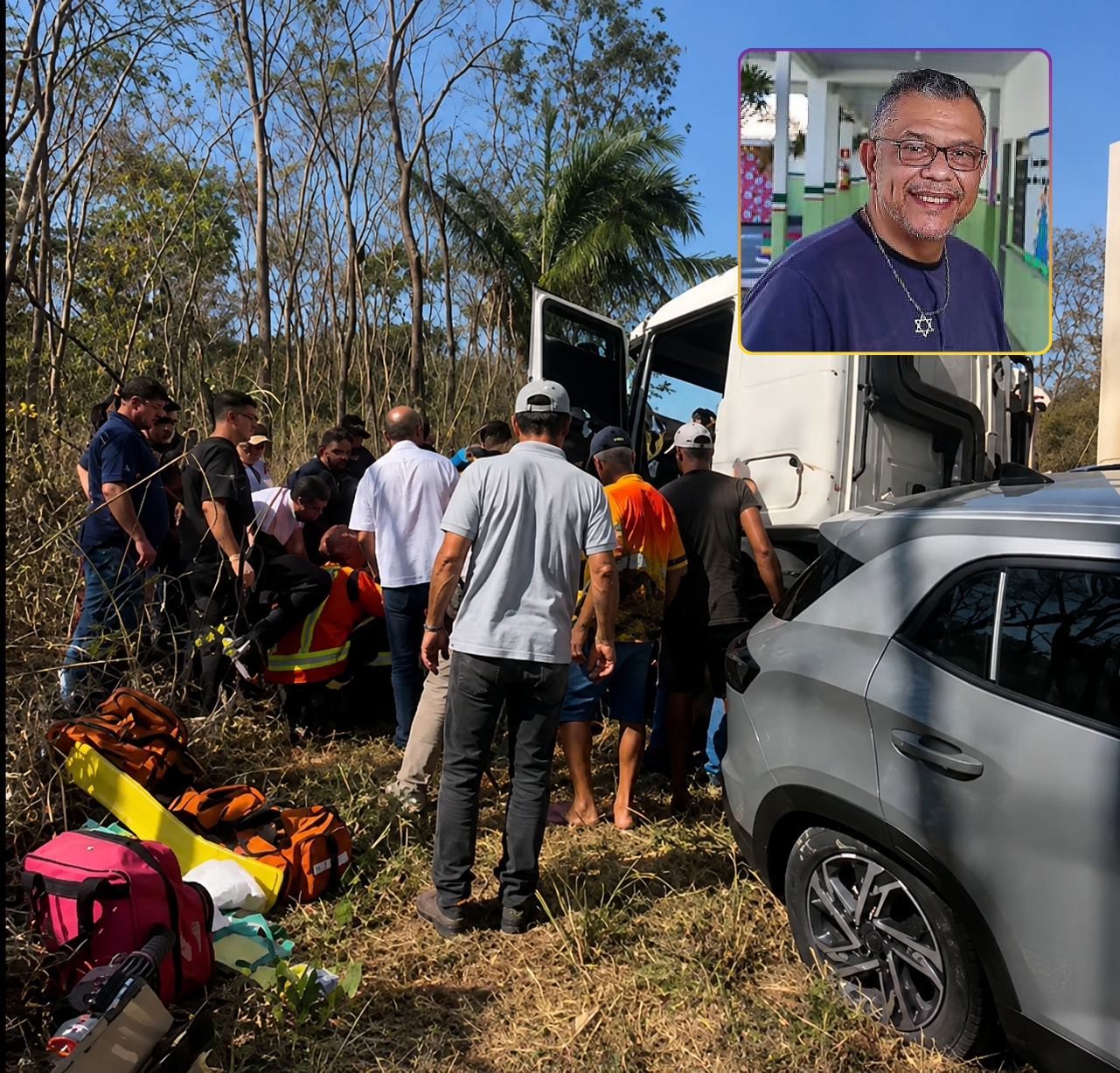 RADIALISTA MÁRCIO COENE MORRE APÓS GRAVE ACIDENTE NA BR-174