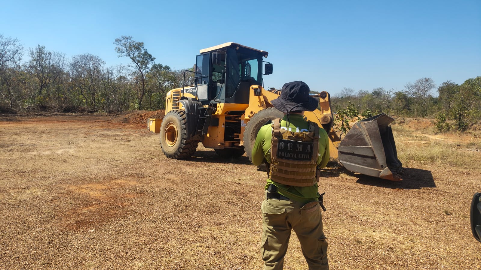 Polícia Civil prende dois por extração ilegal de minério em Santo Antônio de Leverger